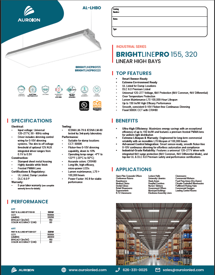 SPECS SHEET