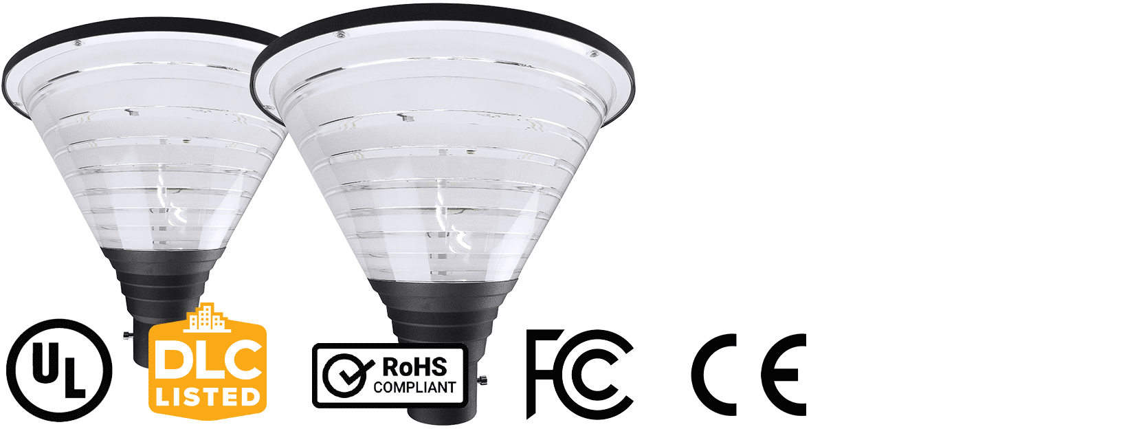 AERO CROWN LED POST-TOP LIGHTS 100 (AL-PT-D-100)