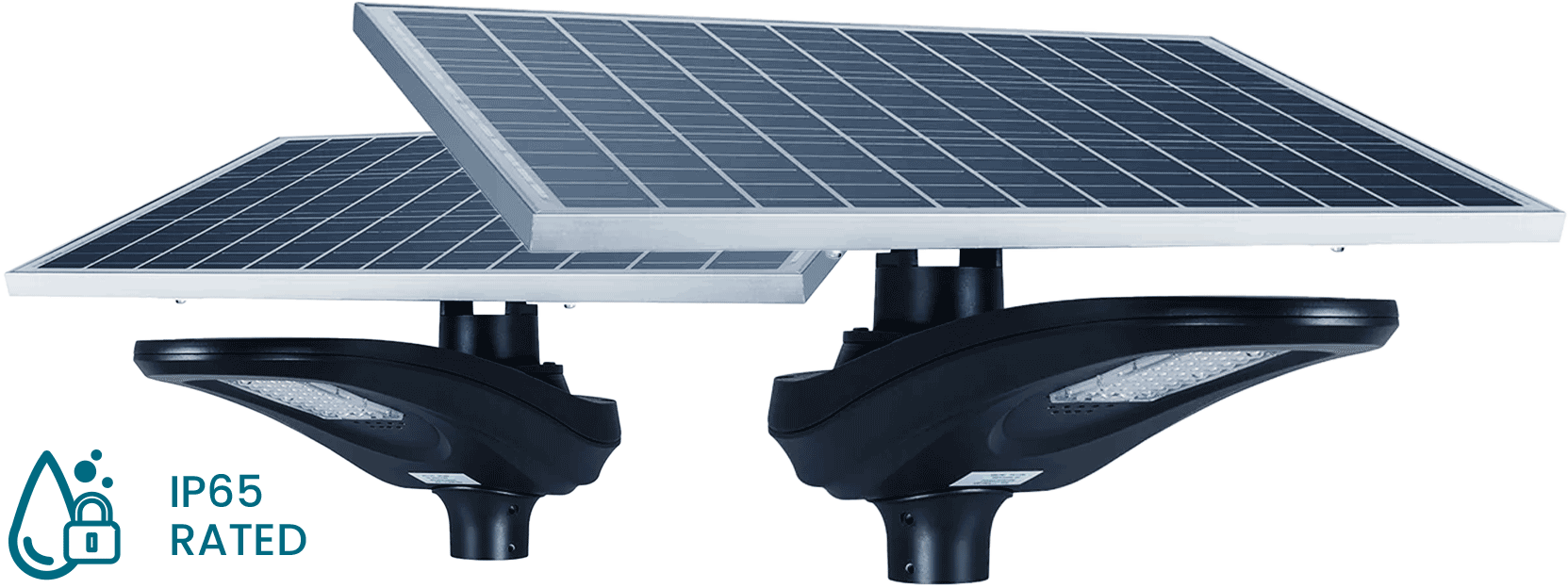 SOLAR GLOW SOLAR LED STREET LIGHTS 80 (AL-SSL-80-50K)