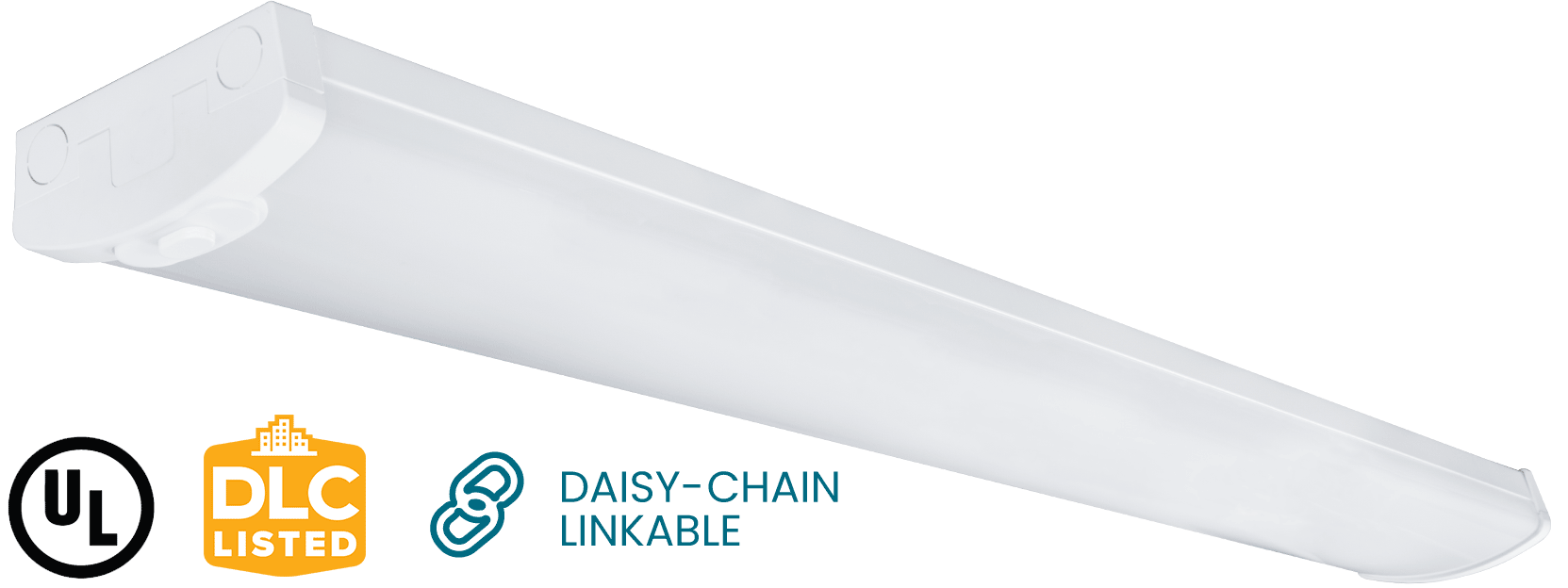 WRAP LUME PRO LINEAR WRAPAROUND UNIFORM FIXTURE, SMART SENSOR READY 40/33/25/20 4FT NORMAL (AL-WR-B-4FT/40/33/25/20)
