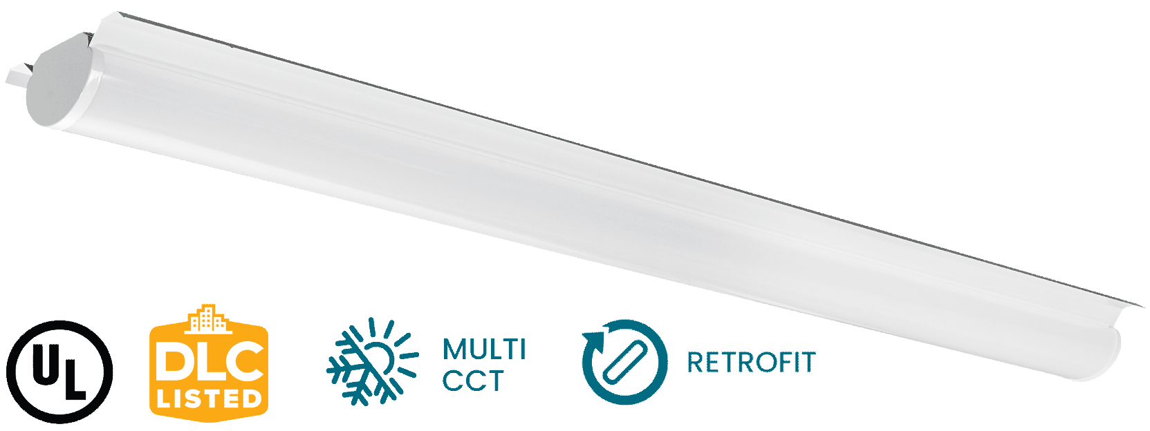 RADIANT MASTER RFK, UNIFORM LED STRIP RETROFIT KIT 75/60/45 8FT (AL-LNSRK-8FT/75/60/45)