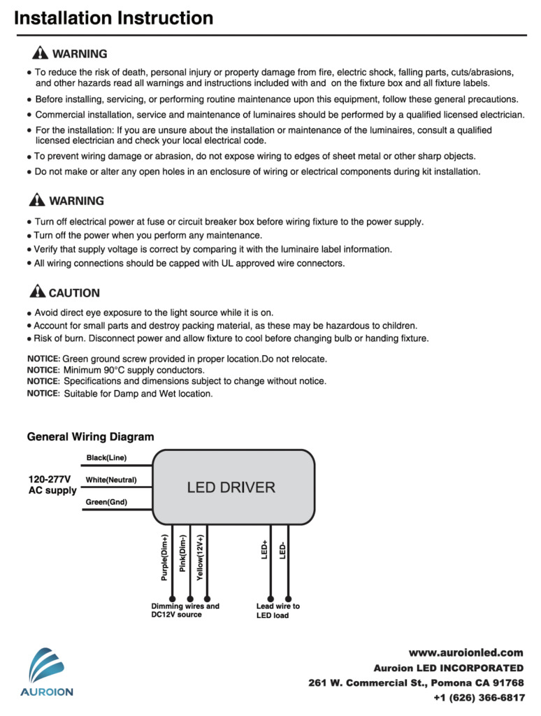 INSTALLATION GUIDE